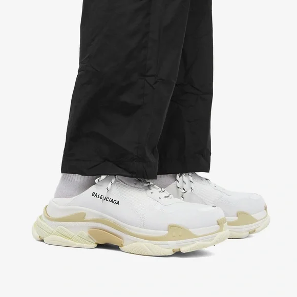 Balenciaga Triple S Sneakers in Cream and Tan - Picture 6 of 10